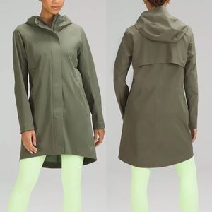 Lululemon Rain Rebel Stretch Jacket - Medium Olive (green)